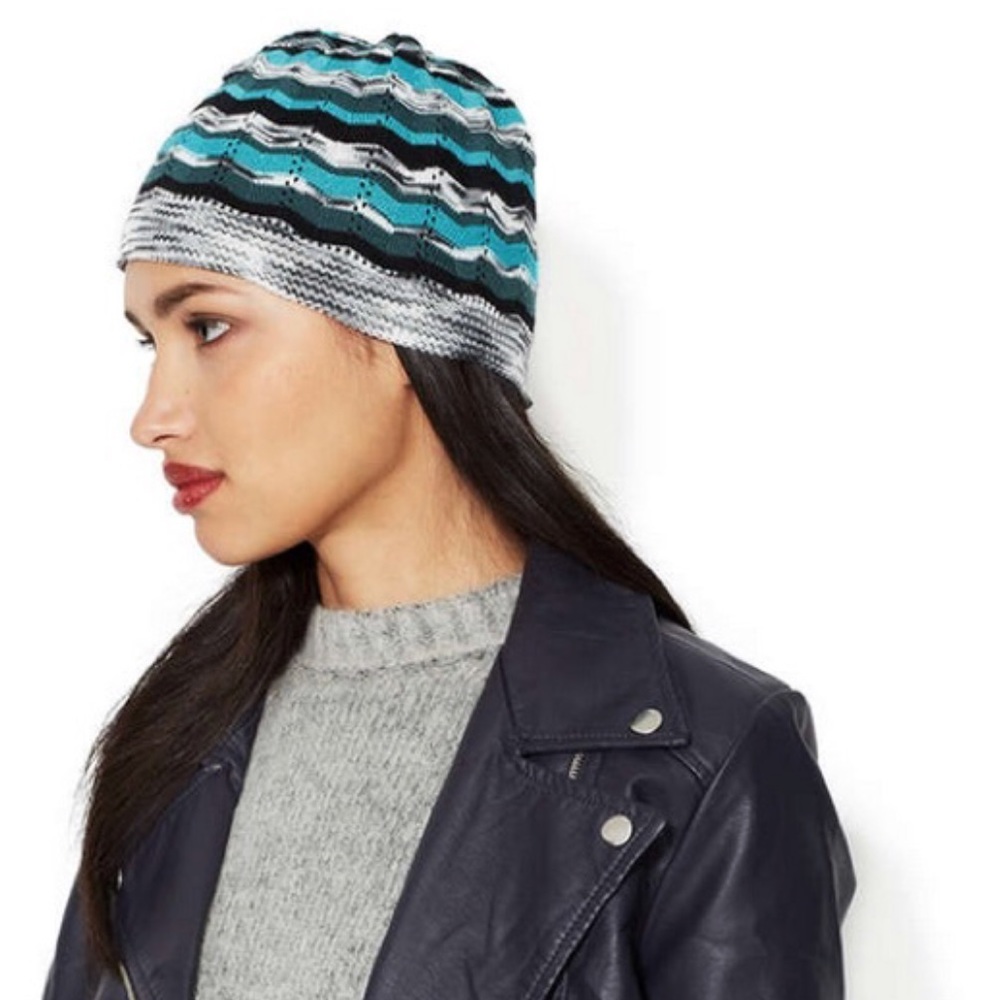 Missoni hand-woven beanie hat